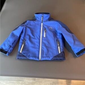 Snozu Blue Kids Fleece Winter Jacket